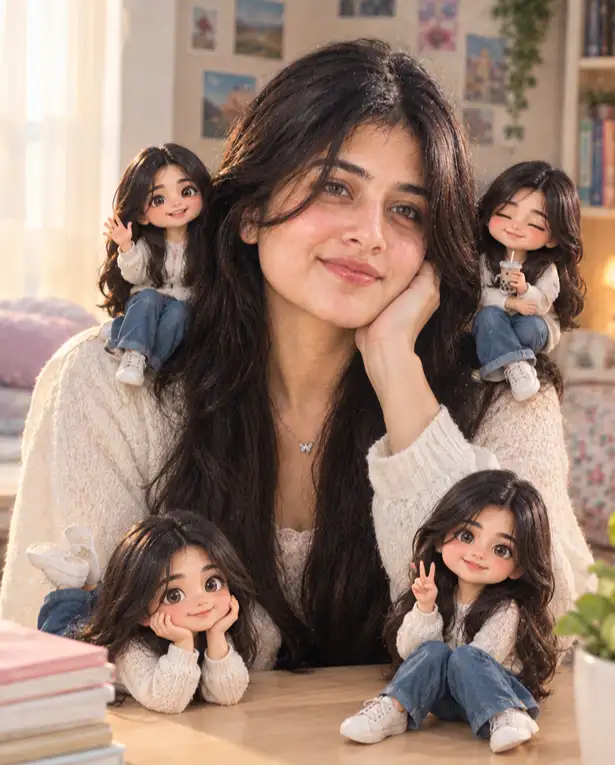 3D Chibi Instagram Edit