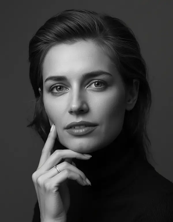 Black and White Film Portrait