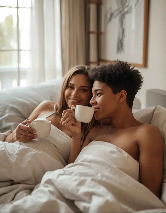 Breakfast-in-Bed Couple Prompt