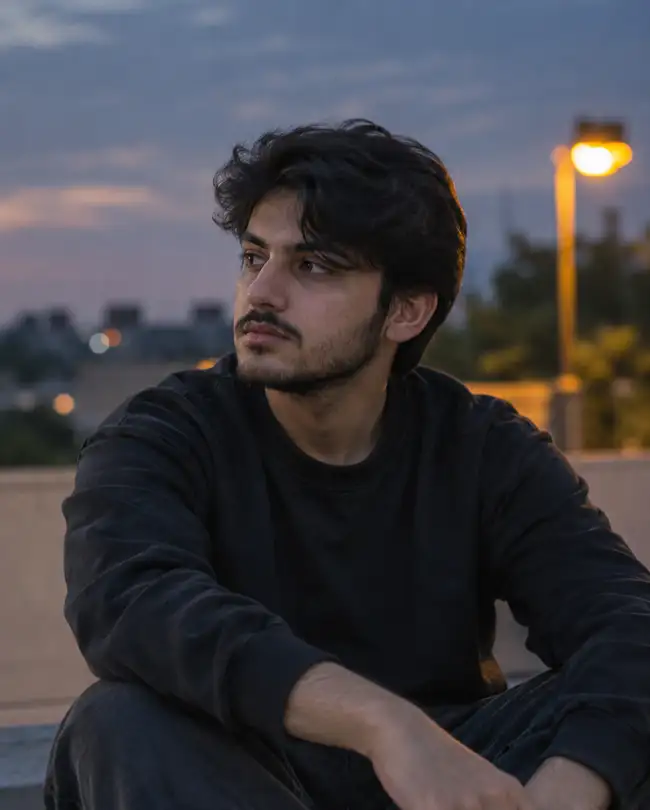 Lofi Dusk Portrait